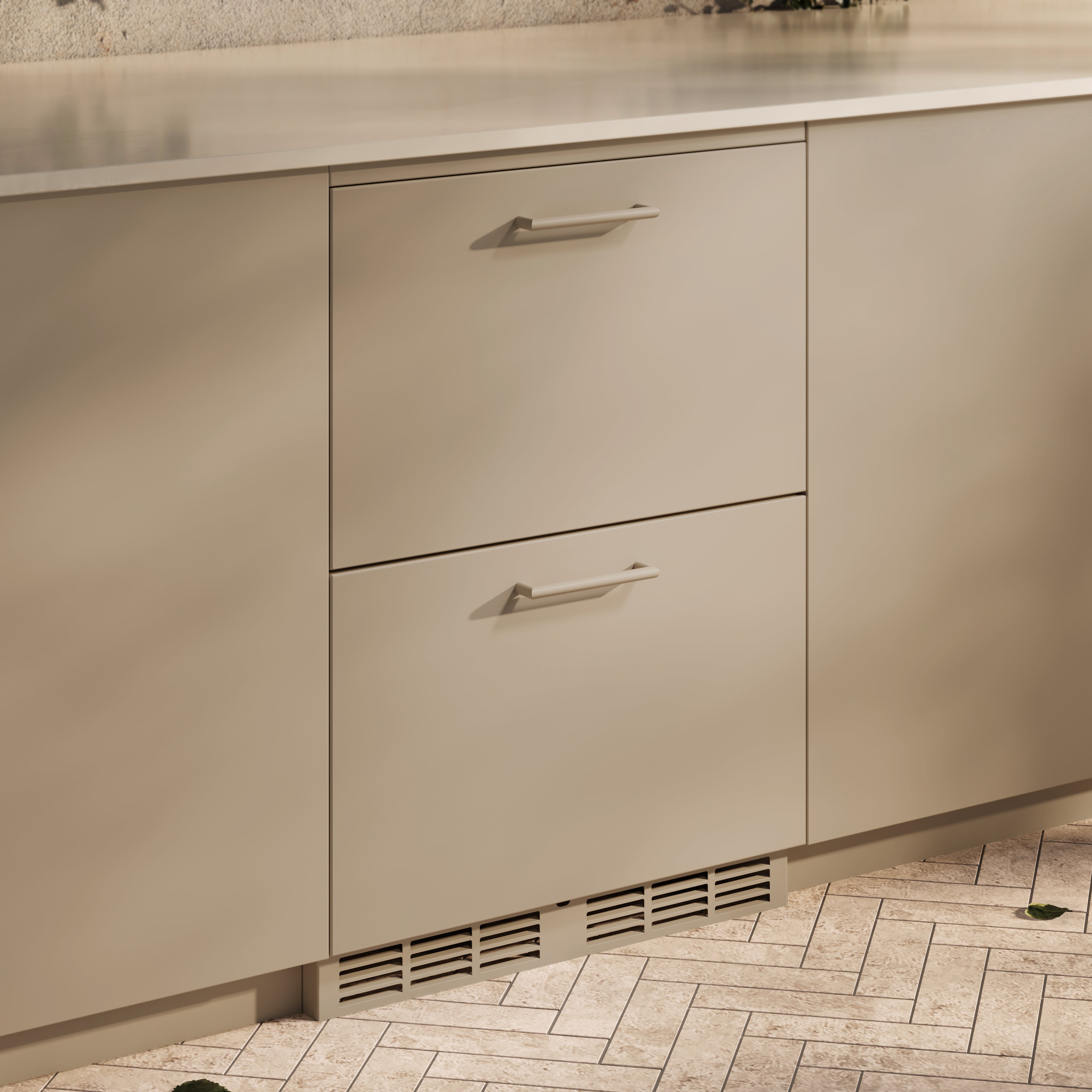 Overlay Panel Refrigerator (double drawer) – Urban Bonfire